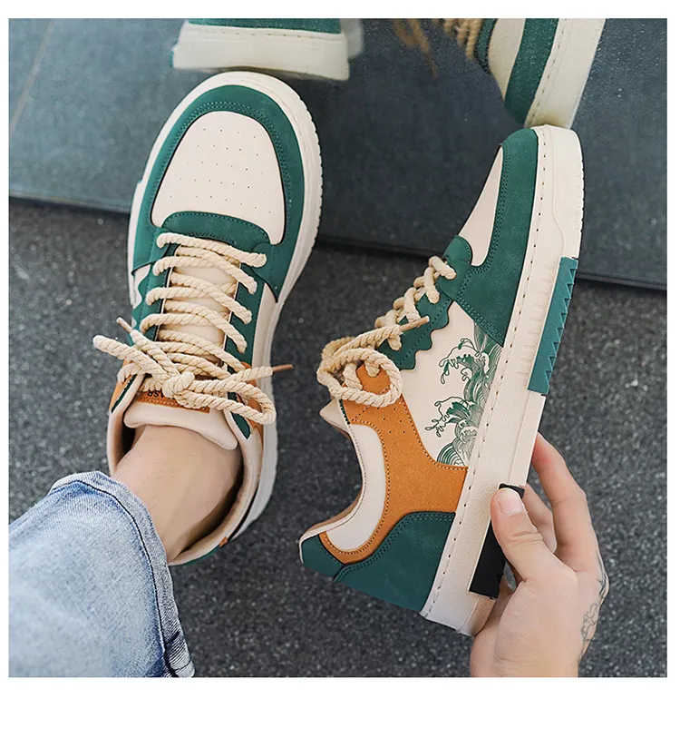 Men's Casual Sneakers 2024 New Breathable Sports Shoes Large Size Trendy Extra Large Lightweight Walking Shoes for Men showcase 6