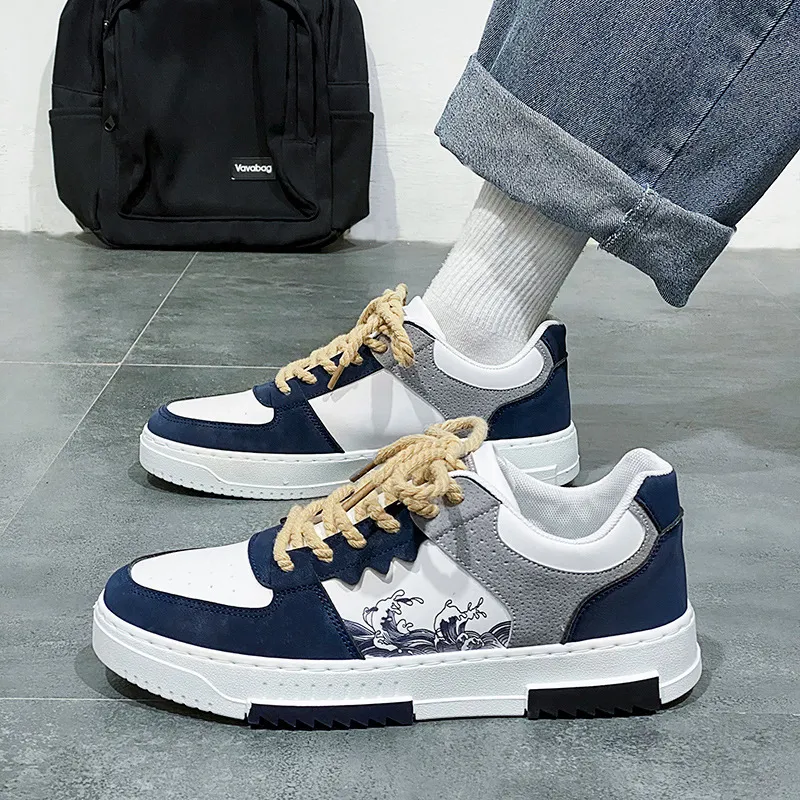 Men's Casual Sneakers 2024 New Breathable Sports Shoes Large Size Trendy Extra Large Lightweight Walking Shoes for Men thumbnail 2