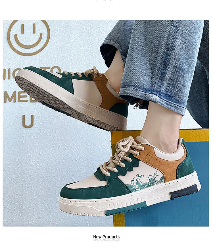 Men's Casual Sneakers 2024 New Breathable Sports Shoes Large Size Trendy Extra Large Lightweight Walking Shoes for Men showcase 8