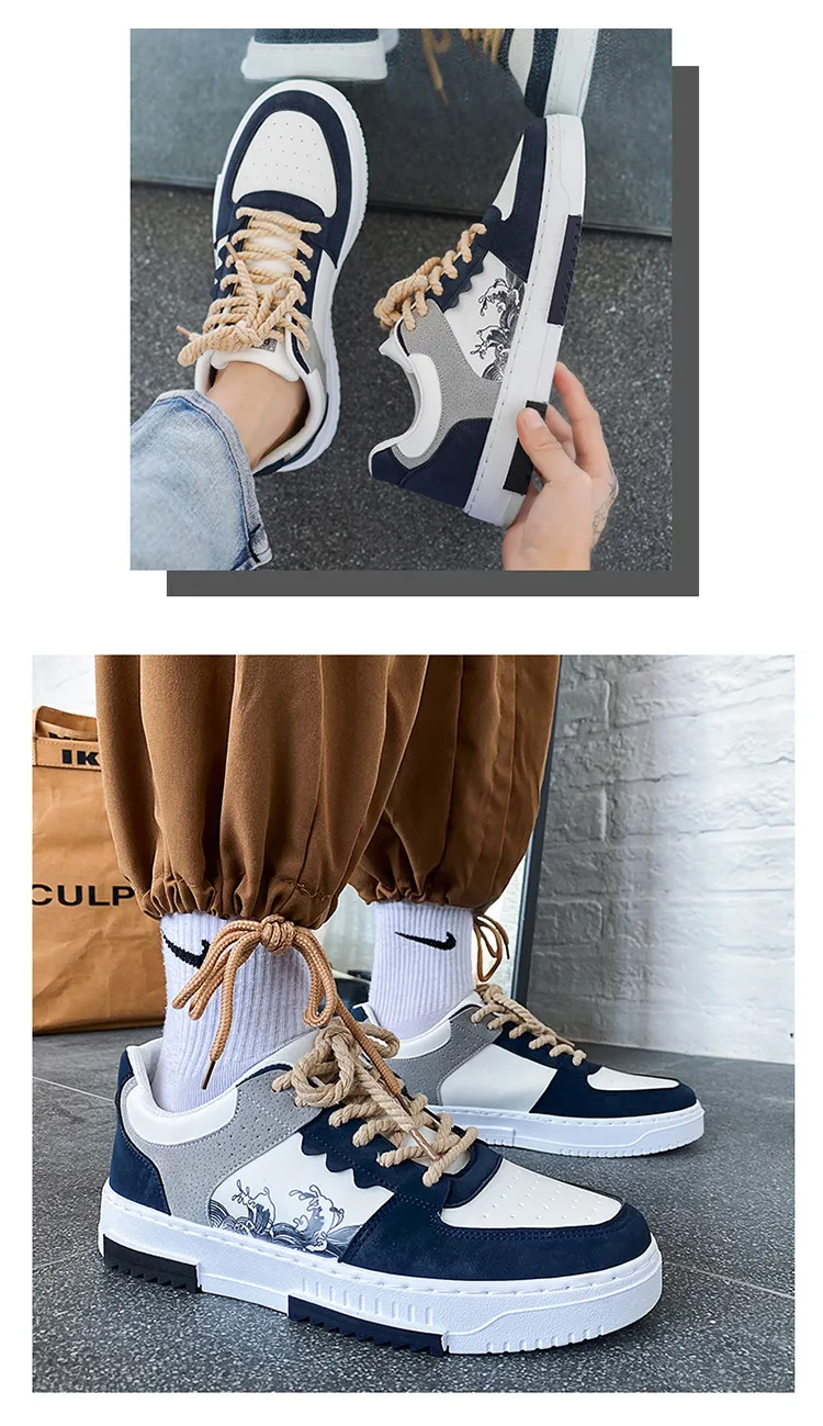 Men's Casual Sneakers 2024 New Breathable Sports Shoes Large Size Trendy Extra Large Lightweight Walking Shoes for Men showcase 11
