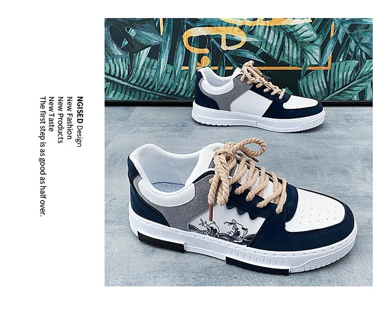 Men's Casual Sneakers 2024 New Breathable Sports Shoes Large Size Trendy Extra Large Lightweight Walking Shoes for Men showcase 14