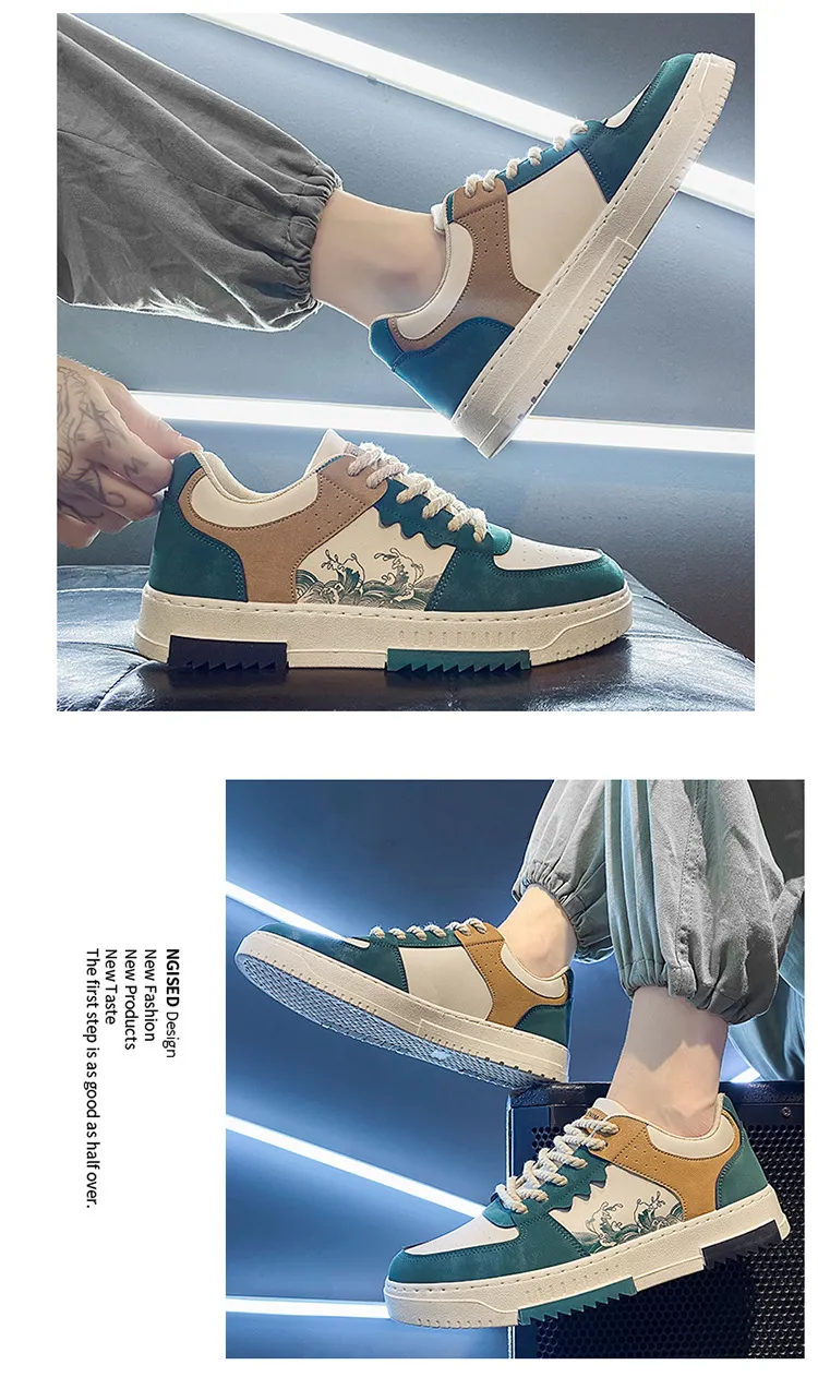 Men's Casual Sneakers 2024 New Breathable Sports Shoes Large Size Trendy Extra Large Lightweight Walking Shoes for Men showcase 4