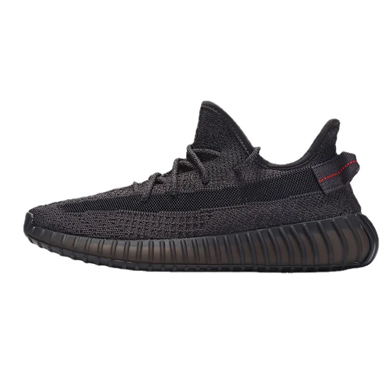 Men's and Women's Coconut 350 Sneakers - Breathable Summer Casual Sports Shoes - High Version Trendy Couple Shoes - Black Geezy Putian Style thumbnail 5