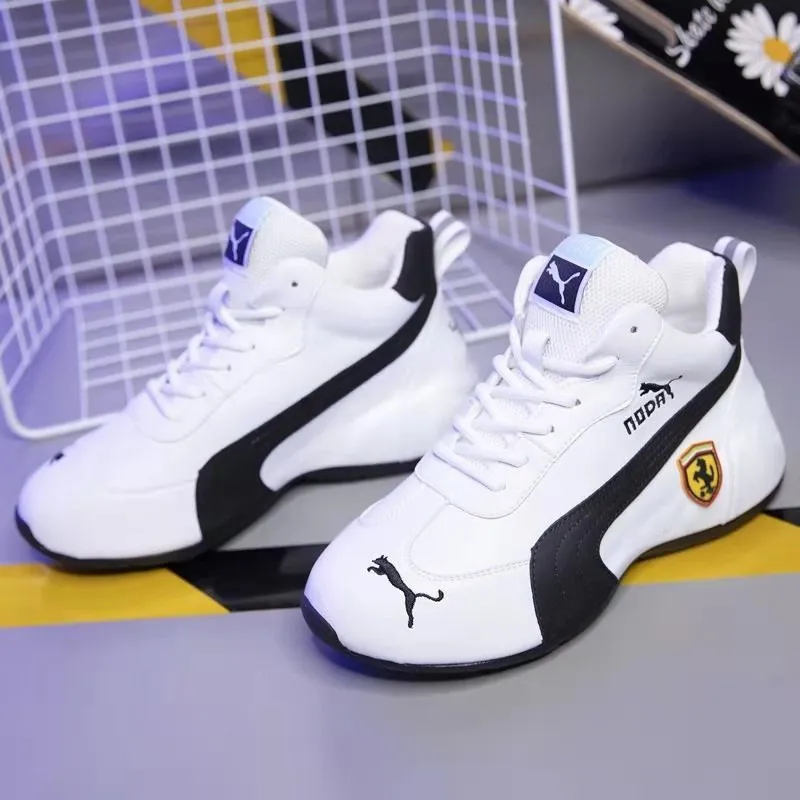Men's Fashion Sneakers 2026: Versatile All-Season White Sports Shoes for Casual Wear, Comfortable Soft Sole, Wholesale & Dropshipping Available thumbnail 2