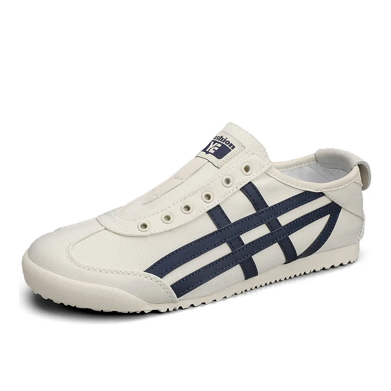 Men's Canvas Shoes 2024 Autumn Fashion Trend: Forrest Gump Style Sports Casual Slip-On Cloth Shoes for Everyday Wear showcase 19