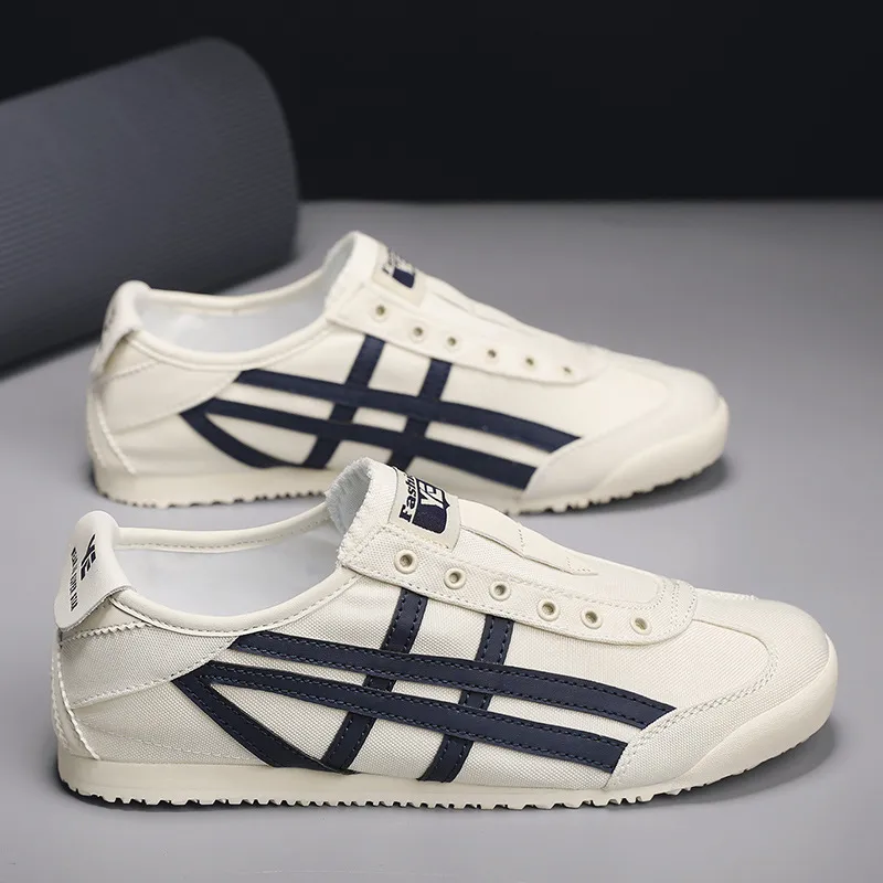 Men's Canvas Shoes 2024 Autumn Fashion Trend: Forrest Gump Style Sports Casual Slip-On Cloth Shoes for Everyday Wear thumbnail 9