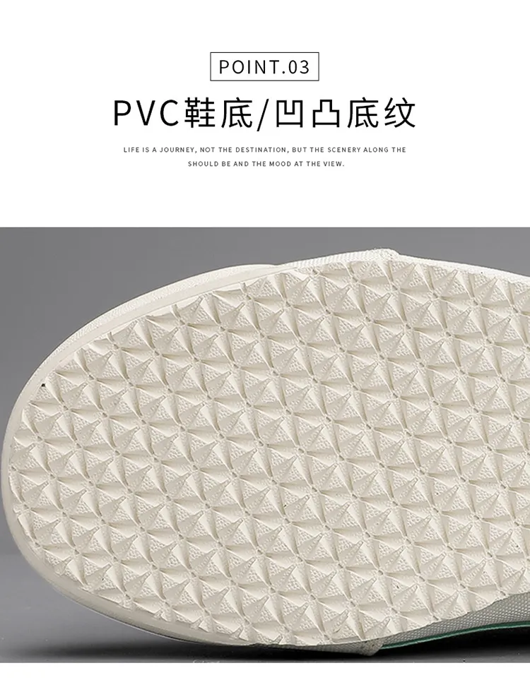 Men's Canvas Shoes 2024 Autumn Fashion Trend: Forrest Gump Style Sports Casual Slip-On Cloth Shoes for Everyday Wear showcase 10