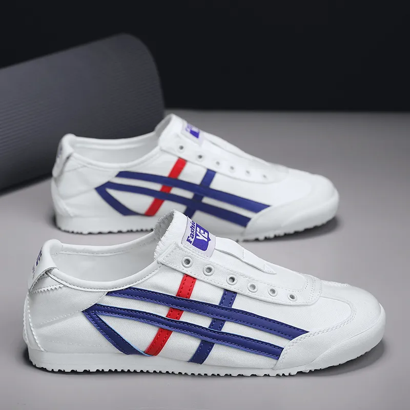 Men's Canvas Shoes 2024 Autumn Fashion Trend: Forrest Gump Style Sports Casual Slip-On Cloth Shoes for Everyday Wear thumbnail 8