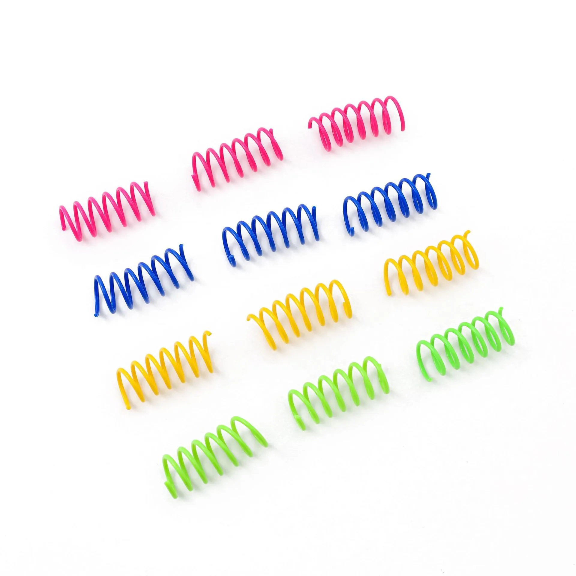 Cat Toys - Colorful Spring Coil Variety Pack (4-Piece Set) - Durable, Bite-Resistant, Interactive Pet Toys for Indoor Cats - Cross-Border Hot-Selling Cat Supplies thumbnail 5