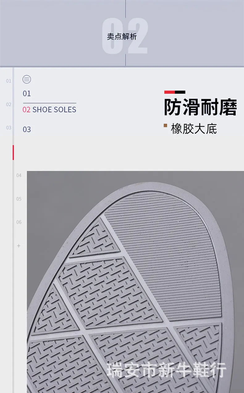 Men's Fashion Sneakers 2024: Hot Selling Versatile Breathable Casual Shoes, White Non-Slip Trendy Sneakers for Men showcase 10