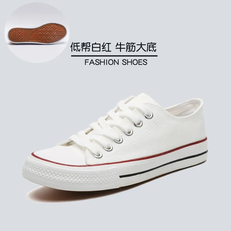 Men's Canvas Sneakers Low Top Casual Shoes Large Size Comfortable Walking Sports Shoes Wholesale Liberation Style for Men thumbnail 6