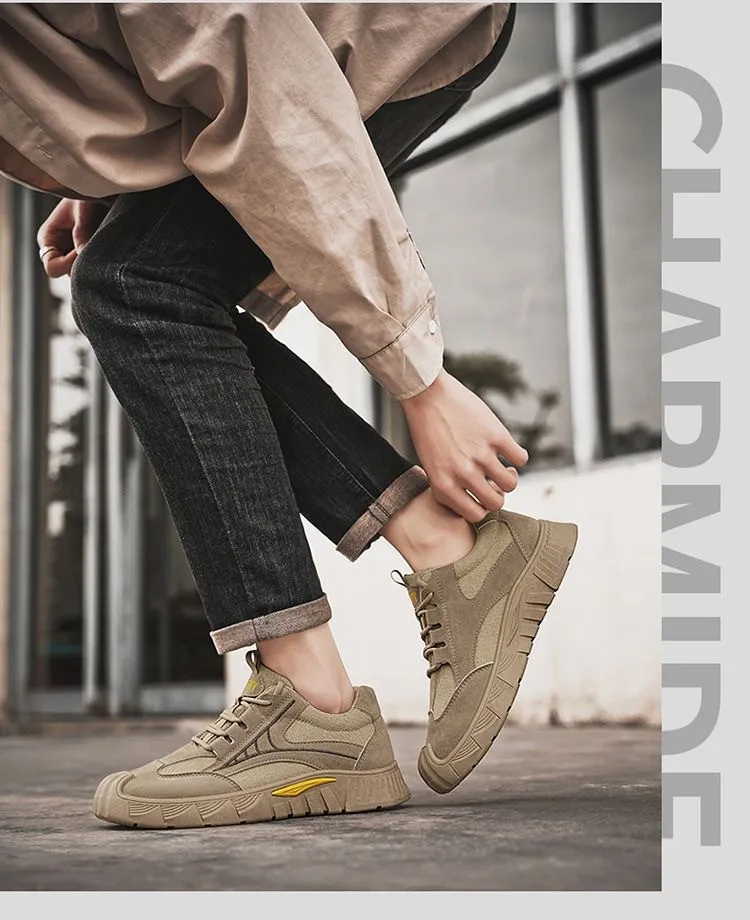 Men's Lightweight Steel Toe Work Safety Shoes Breathable Mesh Casual Sneakers Low Cut Construction Industrial Footwear showcase 13
