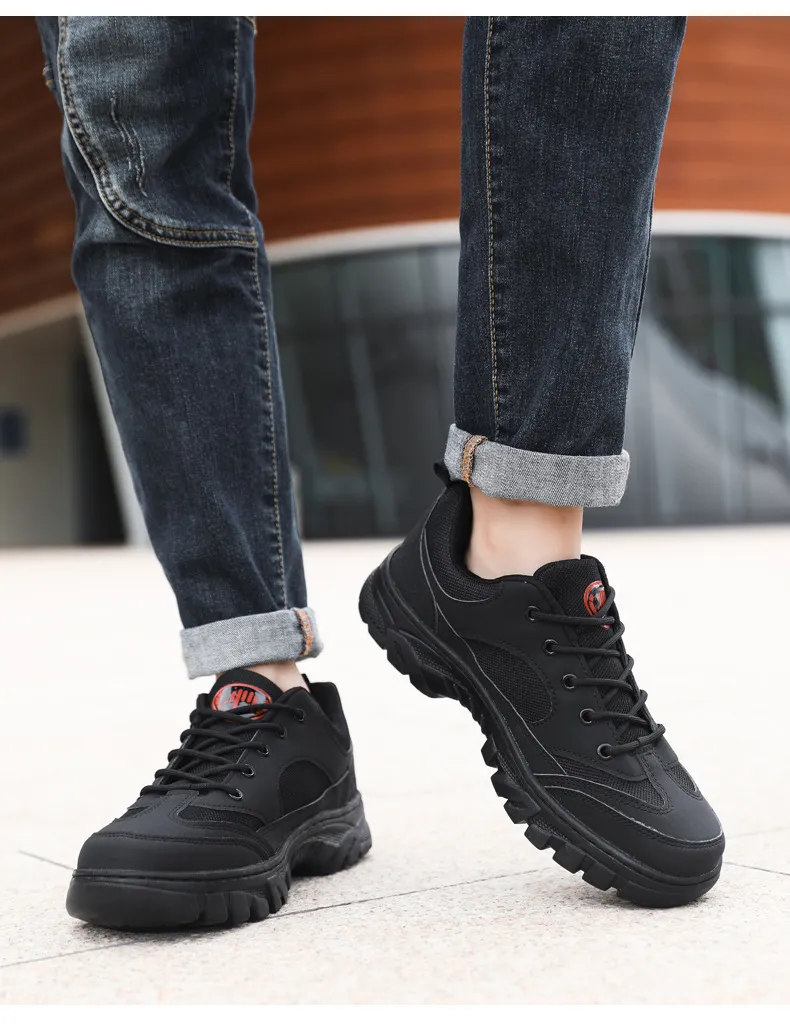 Men's Outdoor Hiking Shoes Breathable Lightweight Trail Running Sneakers Non-Slip Work Shoes for Trekking and Commuting showcase 20