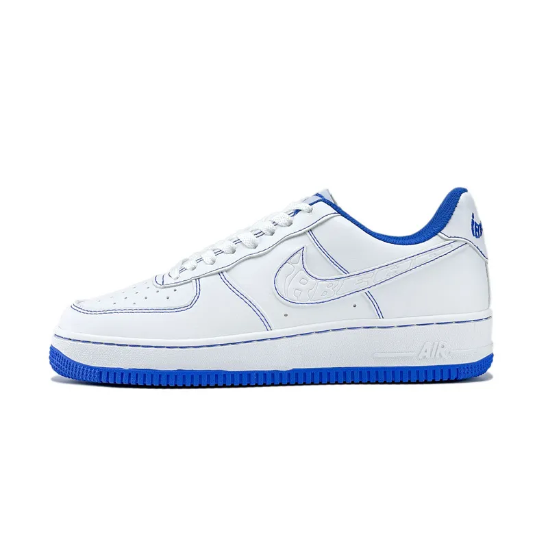 Air Force 1 - White Blue Stitch
