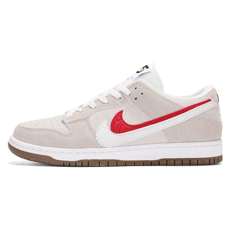 Dunk - Gray White Red