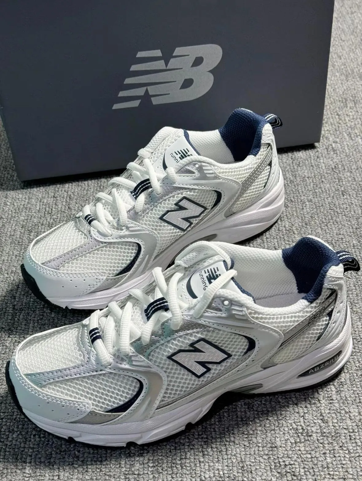 NB 530 Sneakers for Men and Women - Original Putian Cross-Border Running Shoes - Versatile Fashion Height Increasing Trendy Dad Shoes showcase 2