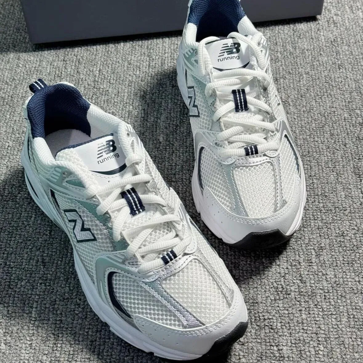 NB 530 Sneakers for Men and Women - Original Putian Cross-Border Running Shoes - Versatile Fashion Height Increasing Trendy Dad Shoes thumbnail 2