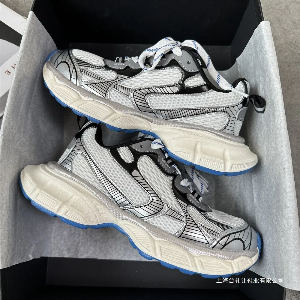 Men's Chunky Sneakers Fashion Street Style Dad Shoes Lightweight Thick Sole Casual Sports Shoes Couple Sneakers thumbnail 4