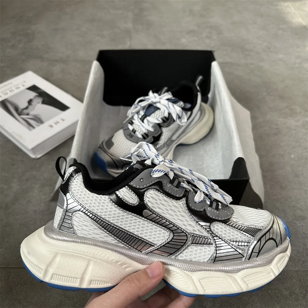 Men's Chunky Sneakers Fashion Street Style Dad Shoes Lightweight Thick Sole Casual Sports Shoes Couple Sneakers thumbnail 9