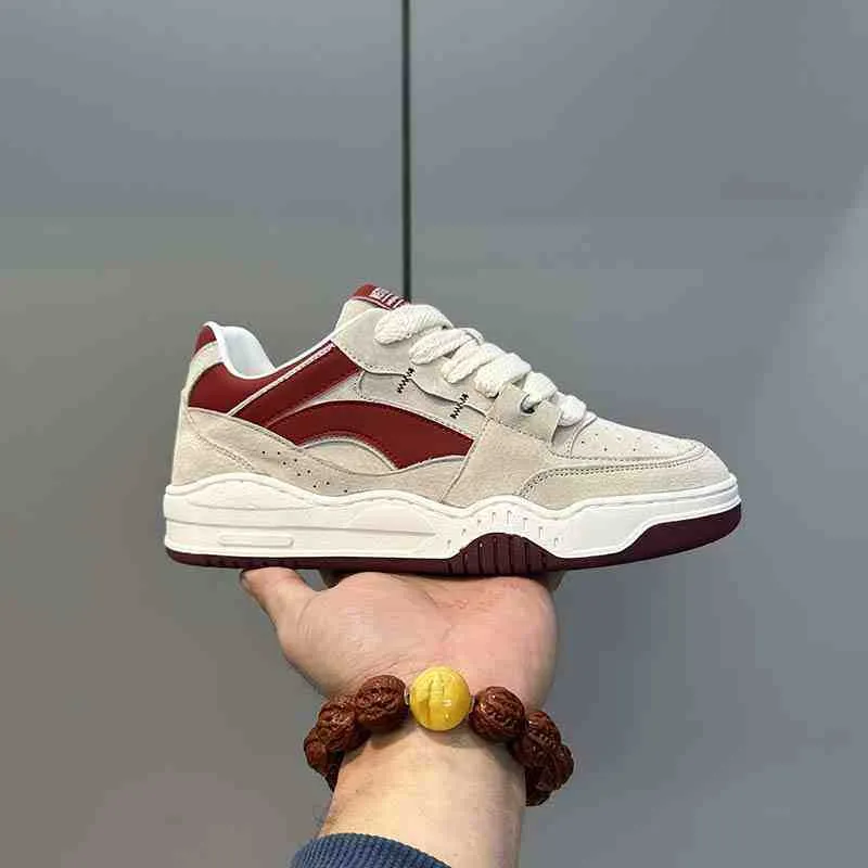 Men's Breathable Casual Sneakers 2025 New Autumn Collection - Lightweight Thick Sole Athletic Shoes for Sports and Everyday Wear showcase 4