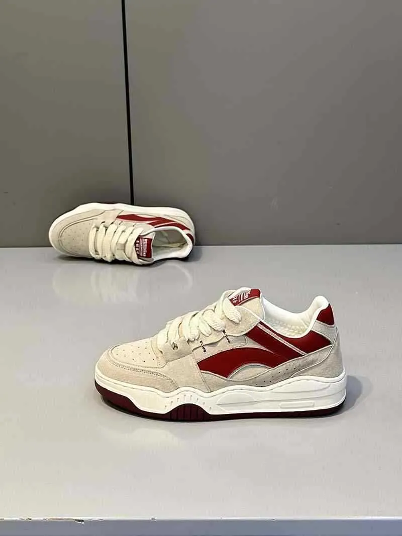 Men's Breathable Casual Sneakers 2025 New Autumn Collection - Lightweight Thick Sole Athletic Shoes for Sports and Everyday Wear showcase 12