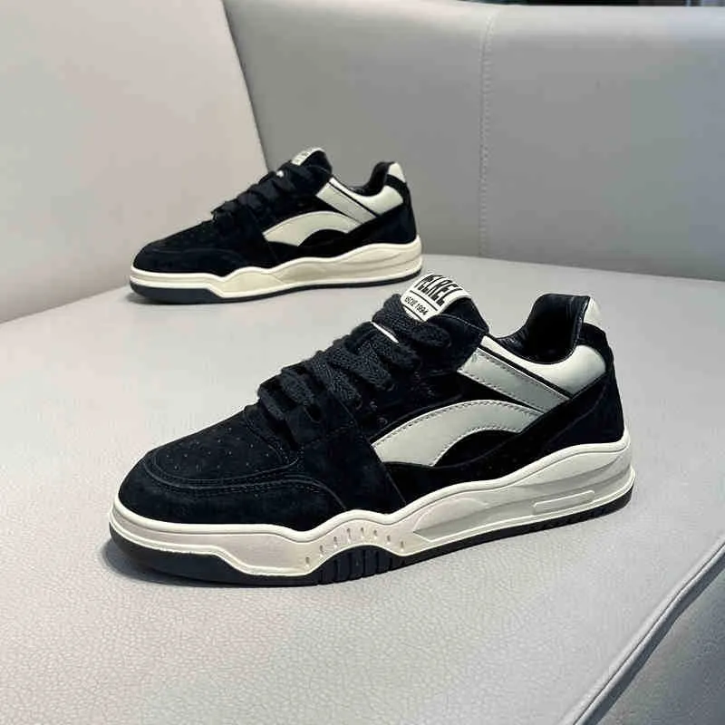Men's Breathable Casual Sneakers 2025 New Autumn Collection - Lightweight Thick Sole Athletic Shoes for Sports and Everyday Wear showcase 19