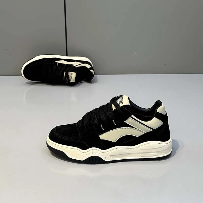 Men's Breathable Casual Sneakers 2025 New Autumn Collection - Lightweight Thick Sole Athletic Shoes for Sports and Everyday Wear showcase 15