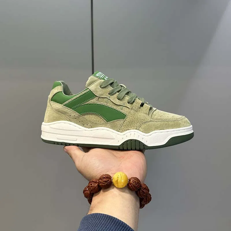 Men's Breathable Casual Sneakers 2025 New Autumn Collection - Lightweight Thick Sole Athletic Shoes for Sports and Everyday Wear showcase 7