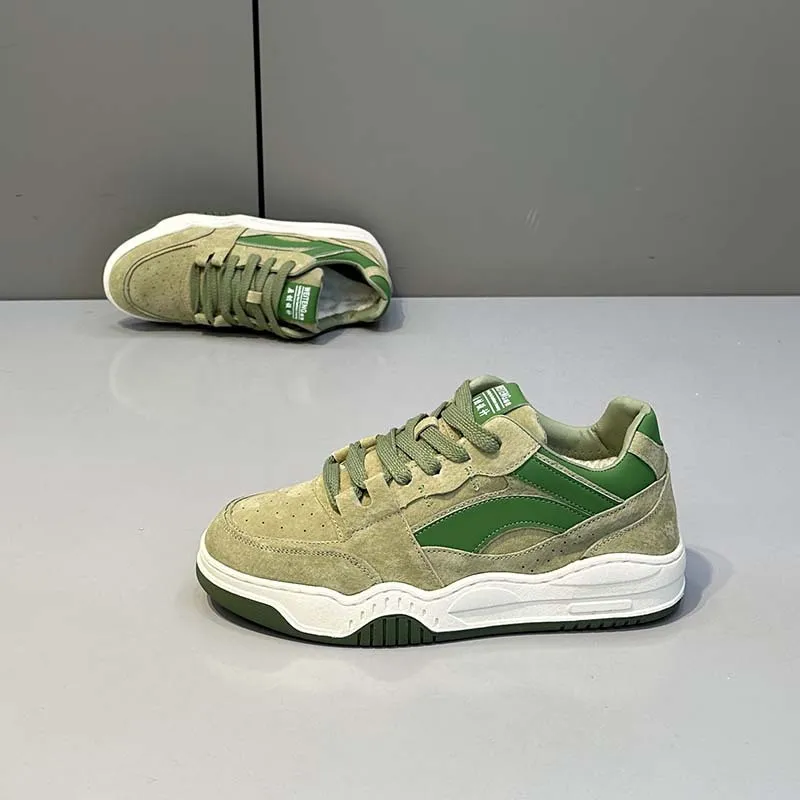 Men's Breathable Casual Sneakers 2025 New Autumn Collection - Lightweight Thick Sole Athletic Shoes for Sports and Everyday Wear showcase 8