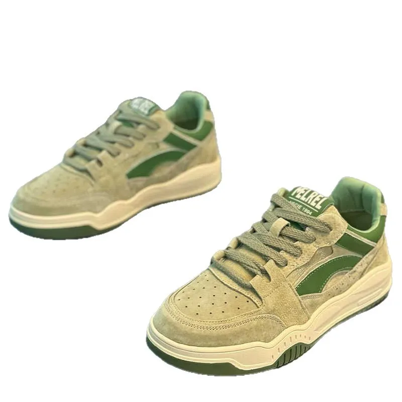 Men's Breathable Casual Sneakers 2025 New Autumn Collection - Lightweight Thick Sole Athletic Shoes for Sports and Everyday Wear thumbnail 5