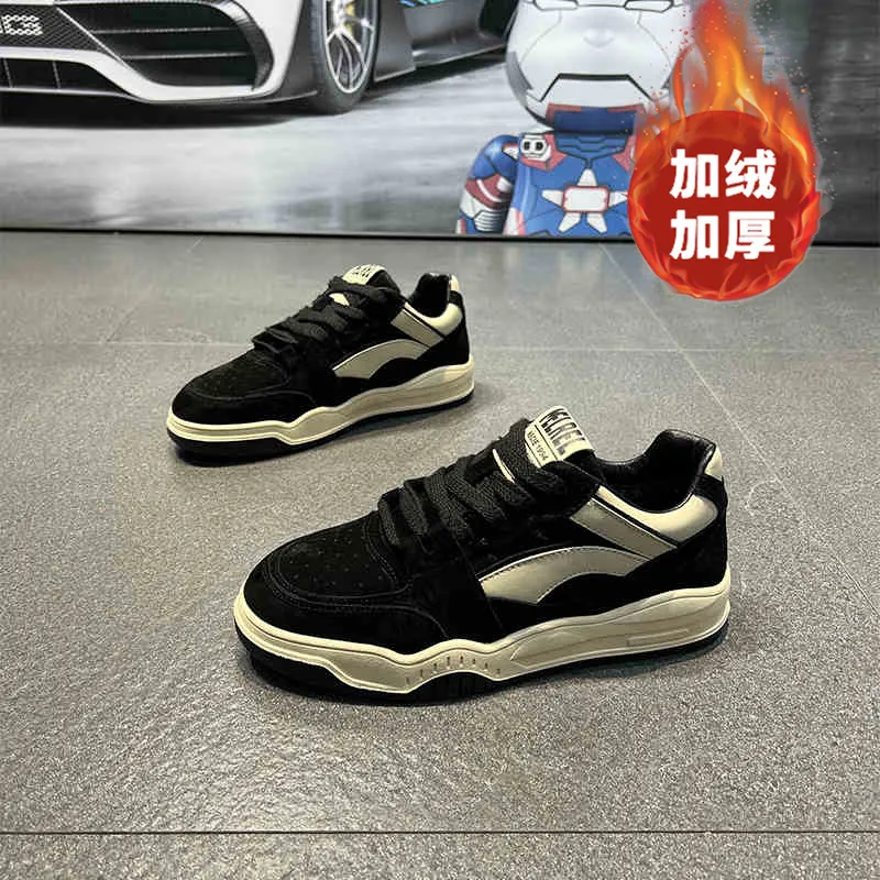 Men's Breathable Casual Sneakers 2025 New Autumn Collection - Lightweight Thick Sole Athletic Shoes for Sports and Everyday Wear thumbnail 9