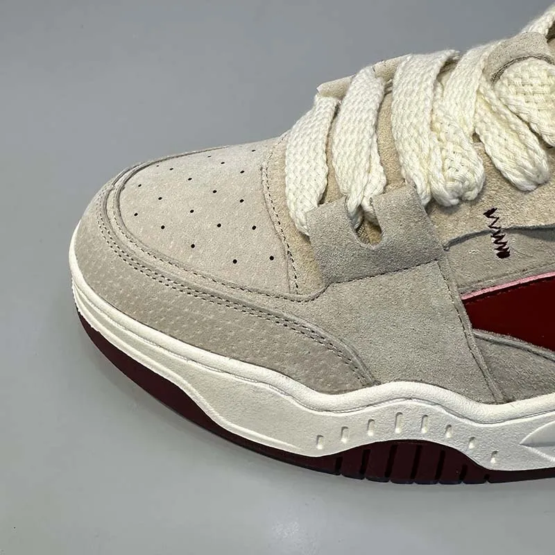 Men's Breathable Casual Sneakers 2025 New Autumn Collection - Lightweight Thick Sole Athletic Shoes for Sports and Everyday Wear showcase 18