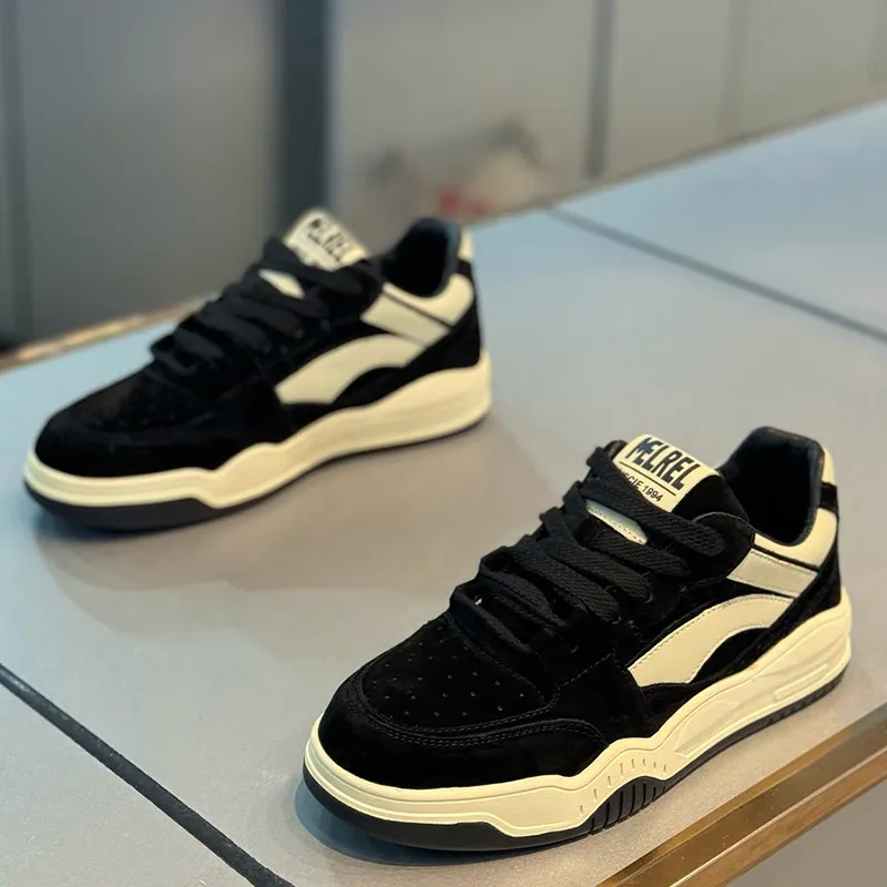 Men's Breathable Casual Sneakers 2025 New Autumn Collection - Lightweight Thick Sole Athletic Shoes for Sports and Everyday Wear thumbnail 3