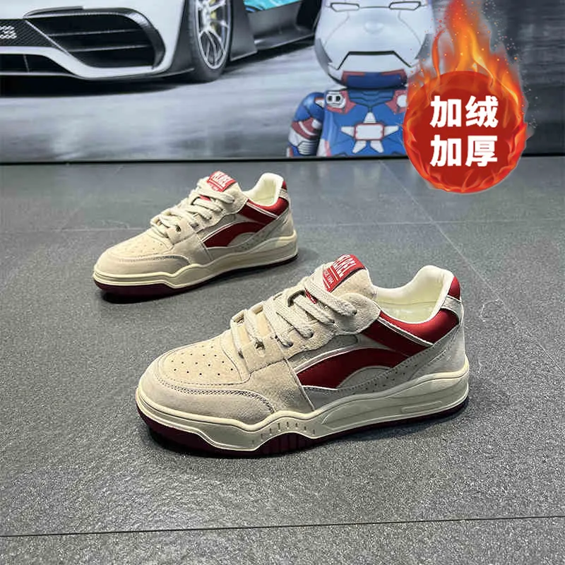 Men's Breathable Casual Sneakers 2025 New Autumn Collection - Lightweight Thick Sole Athletic Shoes for Sports and Everyday Wear thumbnail 8
