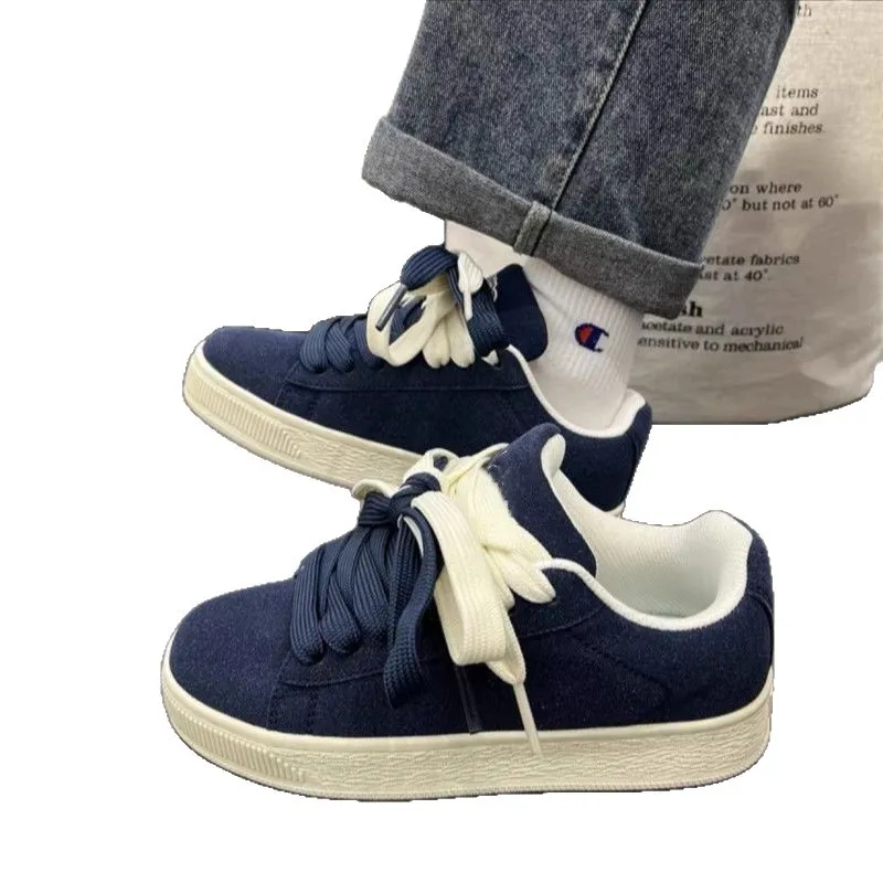 Trendy American Style Sneakers for Men and Women - Casual Loafers, Couple Shoes, Versatile Chic Design, Yellow Sports Shoes thumbnail 5