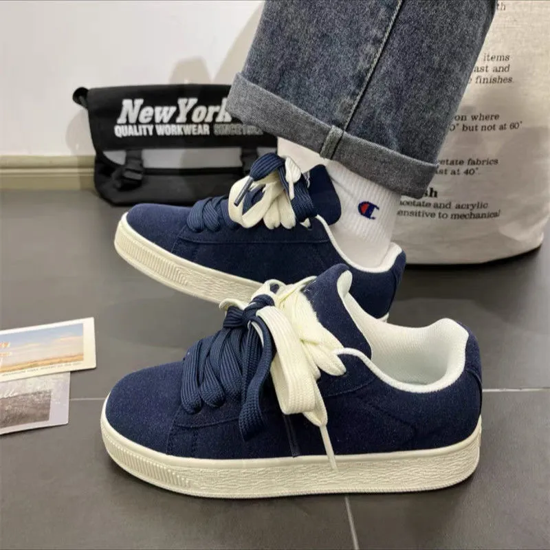 Trendy American Style Sneakers for Men and Women - Casual Loafers, Couple Shoes, Versatile Chic Design, Yellow Sports Shoes showcase 13