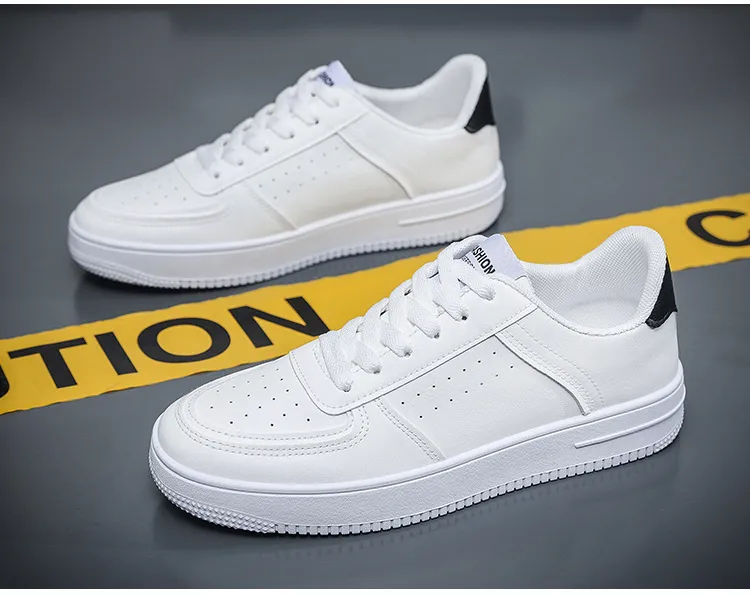 Men's White Sneakers Casual Shoes - Spring 2026 Cross-Border Large Size Versatile Daily Wear Youth Fashion Sneakers showcase 17