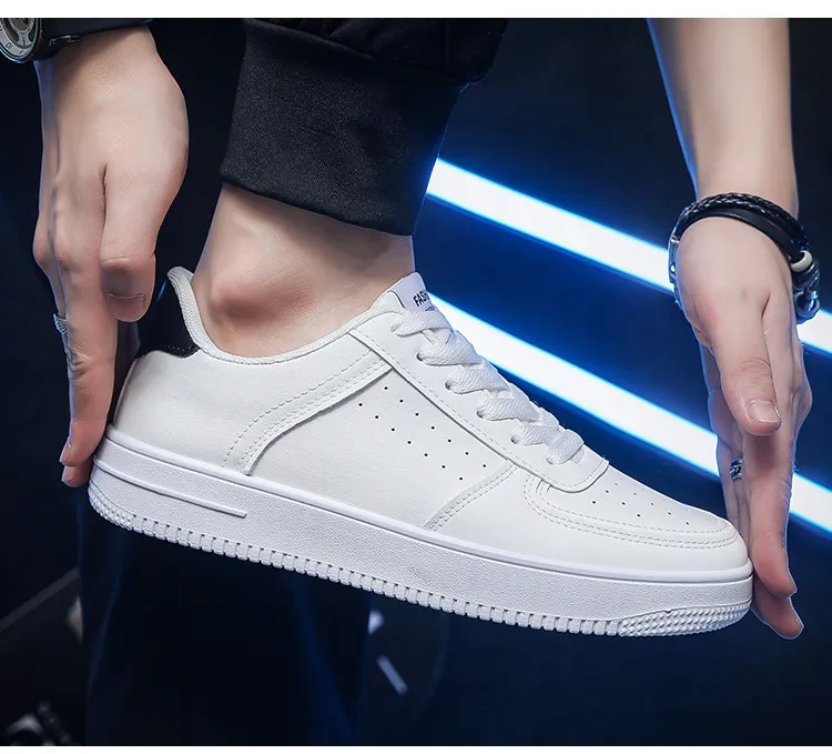 Men's White Sneakers Casual Shoes - Spring 2026 Cross-Border Large Size Versatile Daily Wear Youth Fashion Sneakers showcase 16