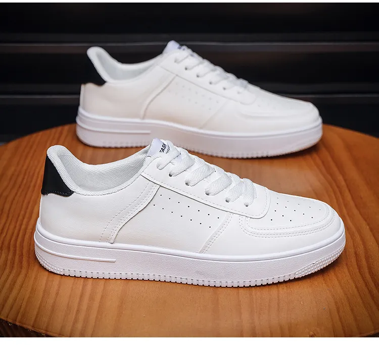 Men's White Sneakers Casual Shoes - Spring 2026 Cross-Border Large Size Versatile Daily Wear Youth Fashion Sneakers showcase 18