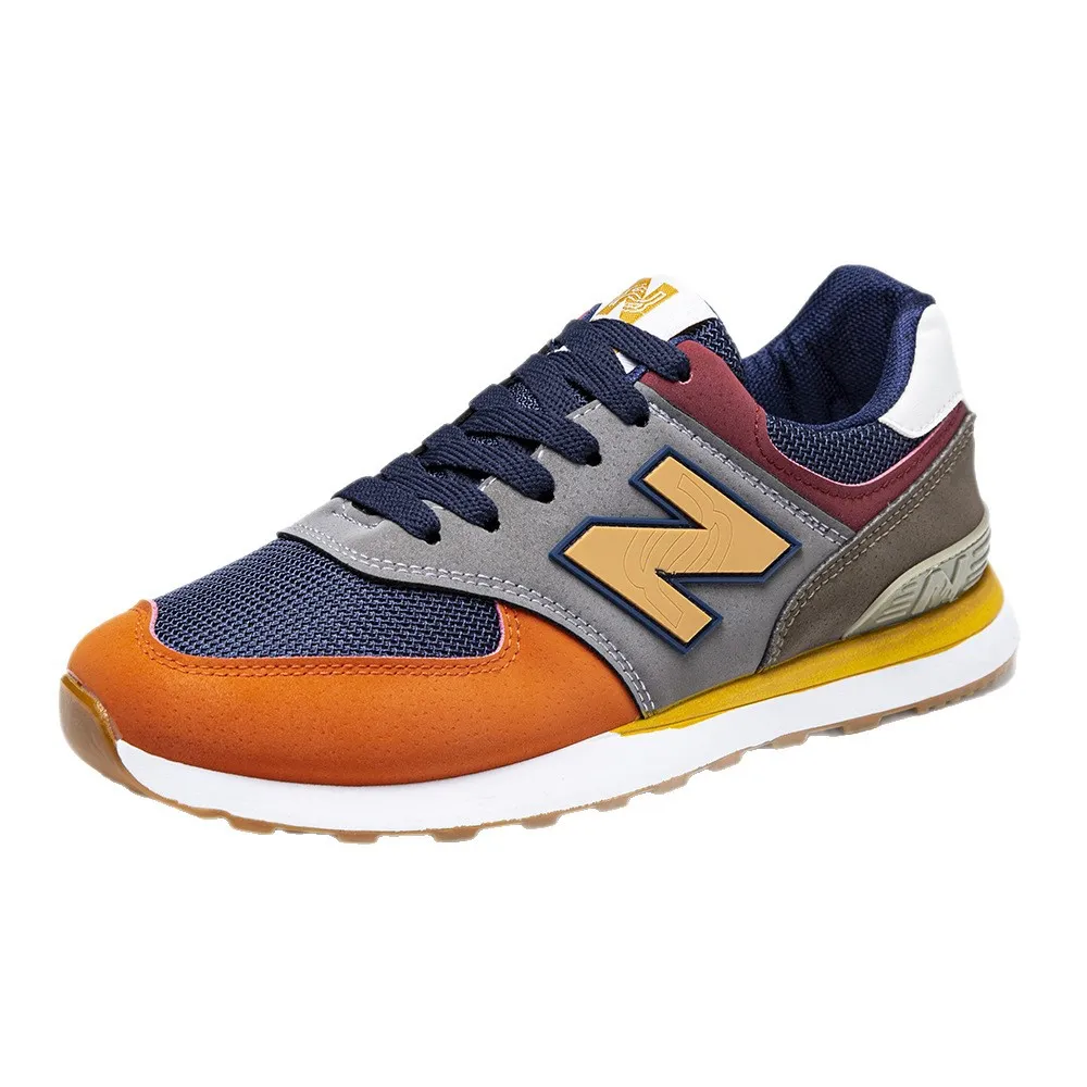 Men's Fashion Sneakers Breathable Casual Shoes Autumn New Couple N Letter Design Lightweight Walking Shoes thumbnail 5