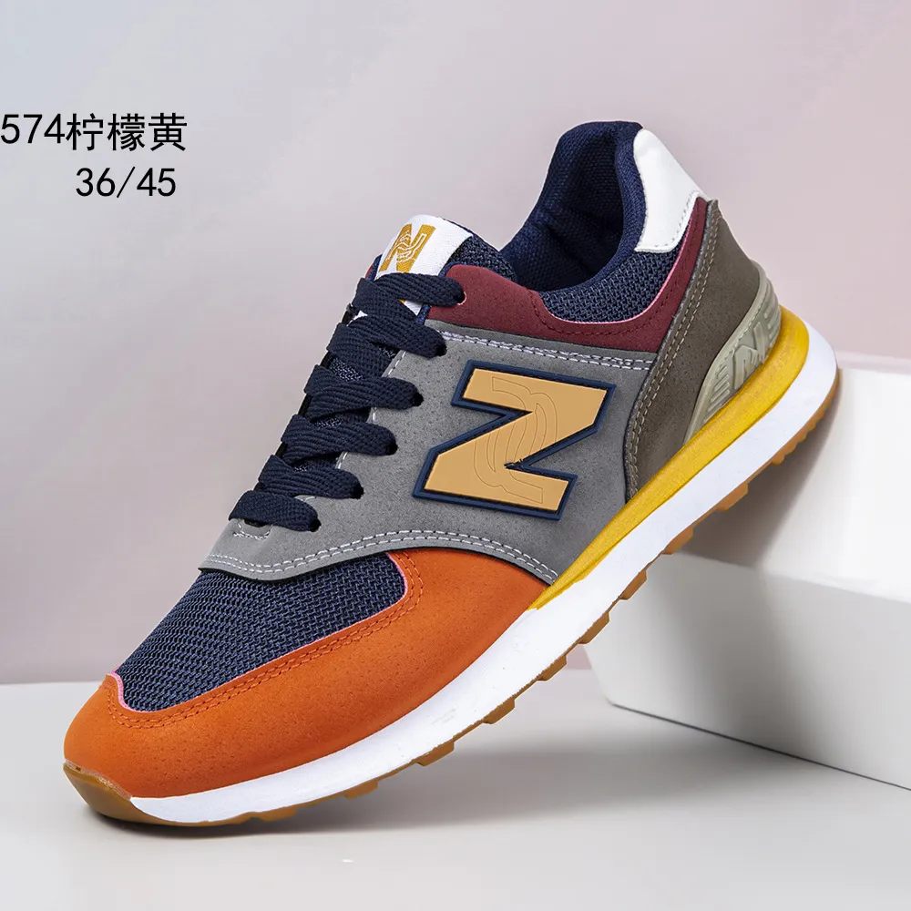 Men's Fashion Sneakers Breathable Casual Shoes Autumn New Couple N Letter Design Lightweight Walking Shoes thumbnail 6