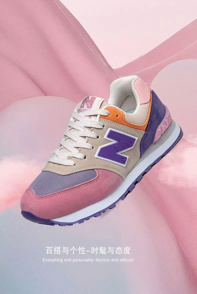 Men's Fashion Sneakers Breathable Casual Shoes Autumn New Couple N Letter Design Lightweight Walking Shoes showcase 8