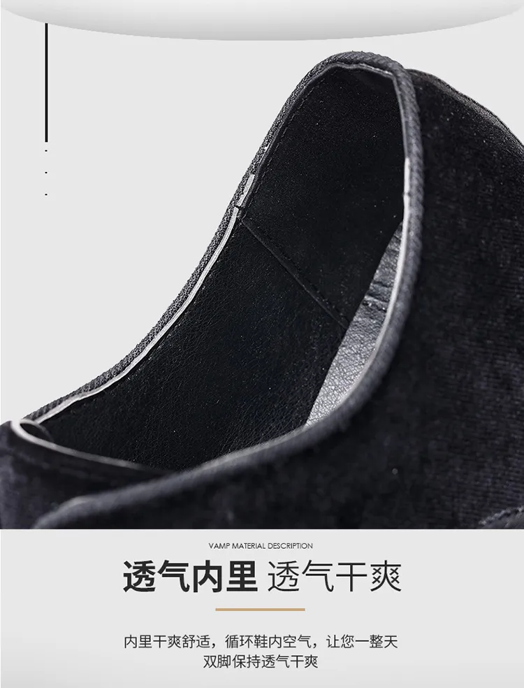 Men's Formal Leather Dress Shoes - Lightweight Pointed Toe Oxford Shoes for Business, Wedding, and Special Occasions - Trendy British Style showcase 10