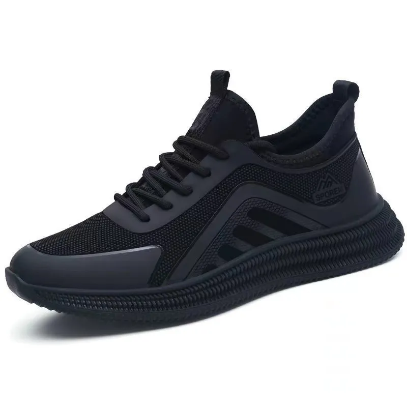 Men's Casual Sneakers Comfortable Strap Shoes Trendy Round Head Lightweight Breathable Wholesale Cyber Celebrity Style Sneakers for Men thumbnail 5