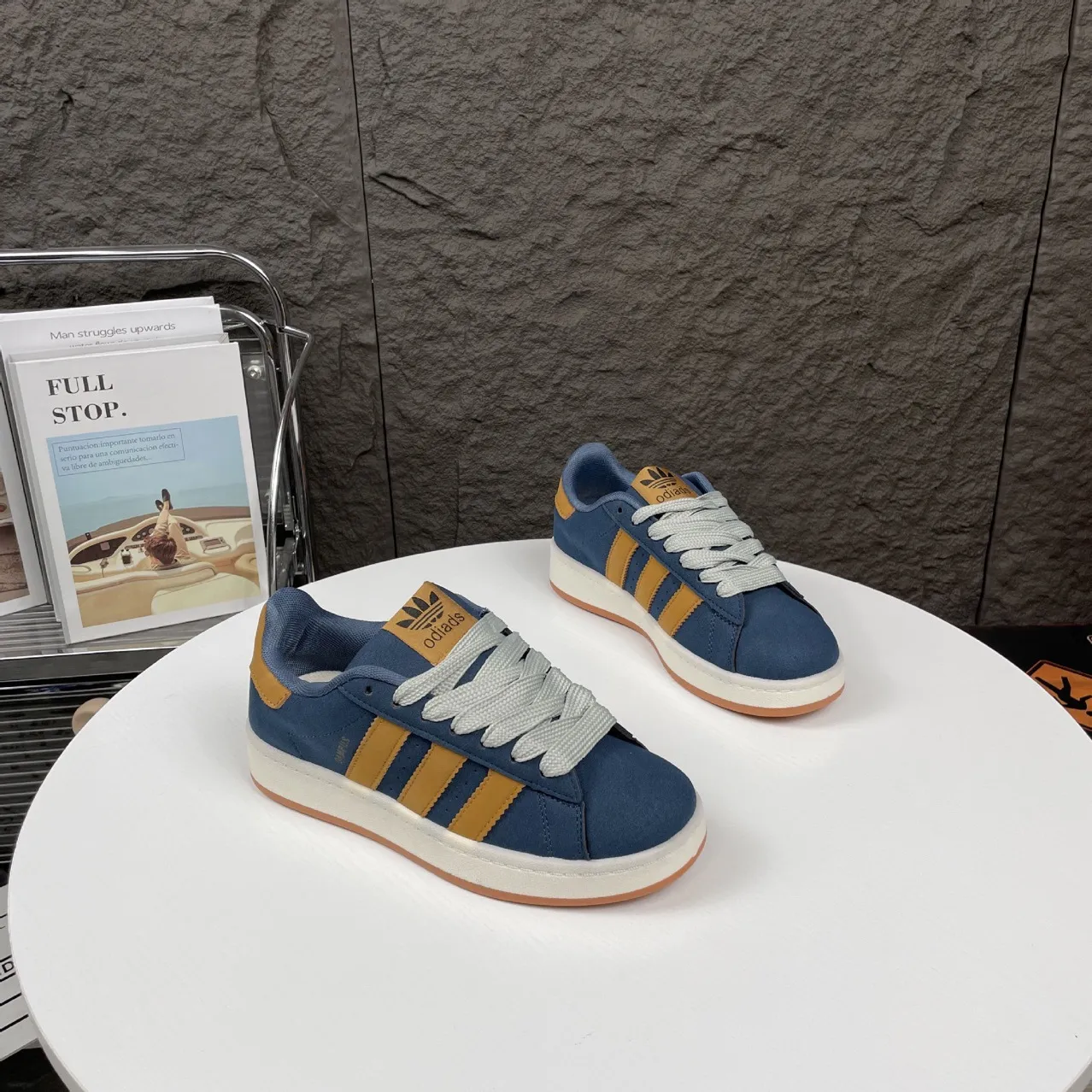 Men's Leather Casual Shoes - 2025 Trendy Versatile Couple Sneakers, Breathable Sports Shoes for Men and Women - Autumn Collection thumbnail 4