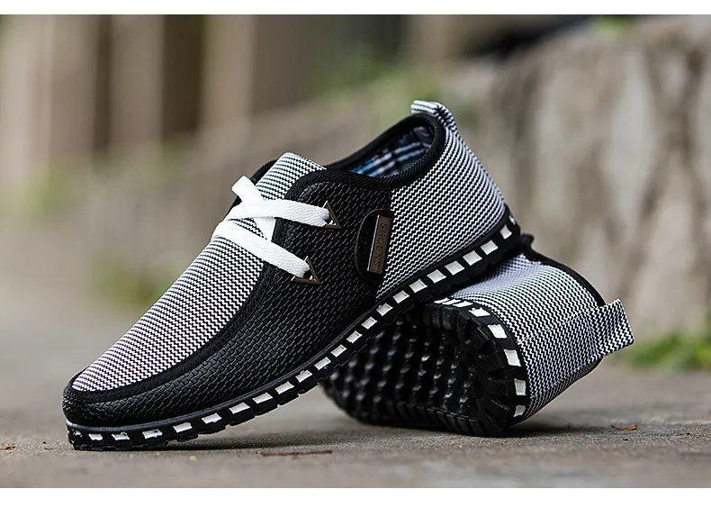 Men's Casual Driving Shoes Trendy Slip-On Loafers Large Size Versatile Comfortable Footwear for Everyday Wear Wholesale showcase 15