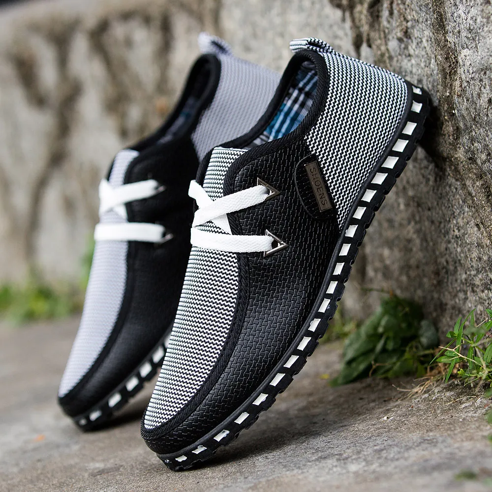 Men's Casual Driving Shoes Trendy Slip-On Loafers Large Size Versatile Comfortable Footwear for Everyday Wear Wholesale thumbnail 3