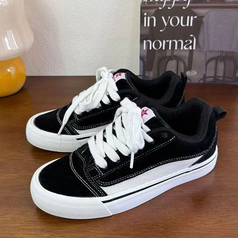 Men's Winter Casual Sneakers Fashionable Youth Thick Sole Sports Skateboarding Shoes Comfortable Walking Footwear showcase 15