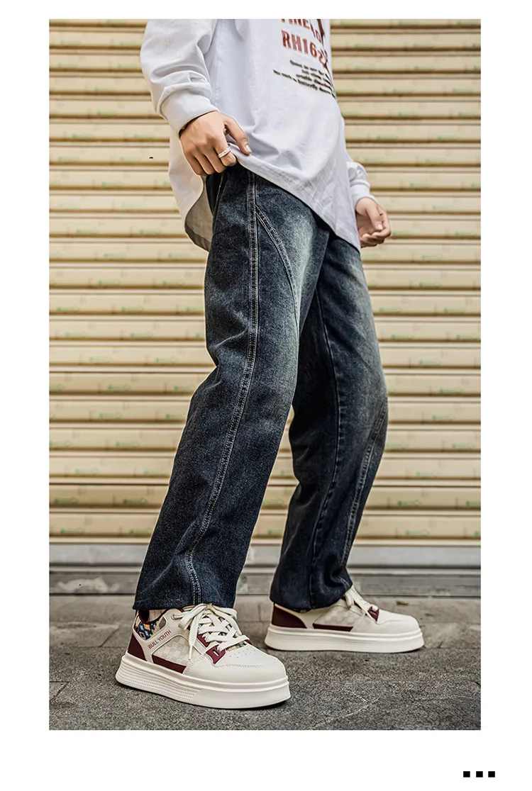 Men's Fashion Sneakers 2026 Spring New Sports Casual Board Shoes White Shoes for Men's Brand showcase 10
