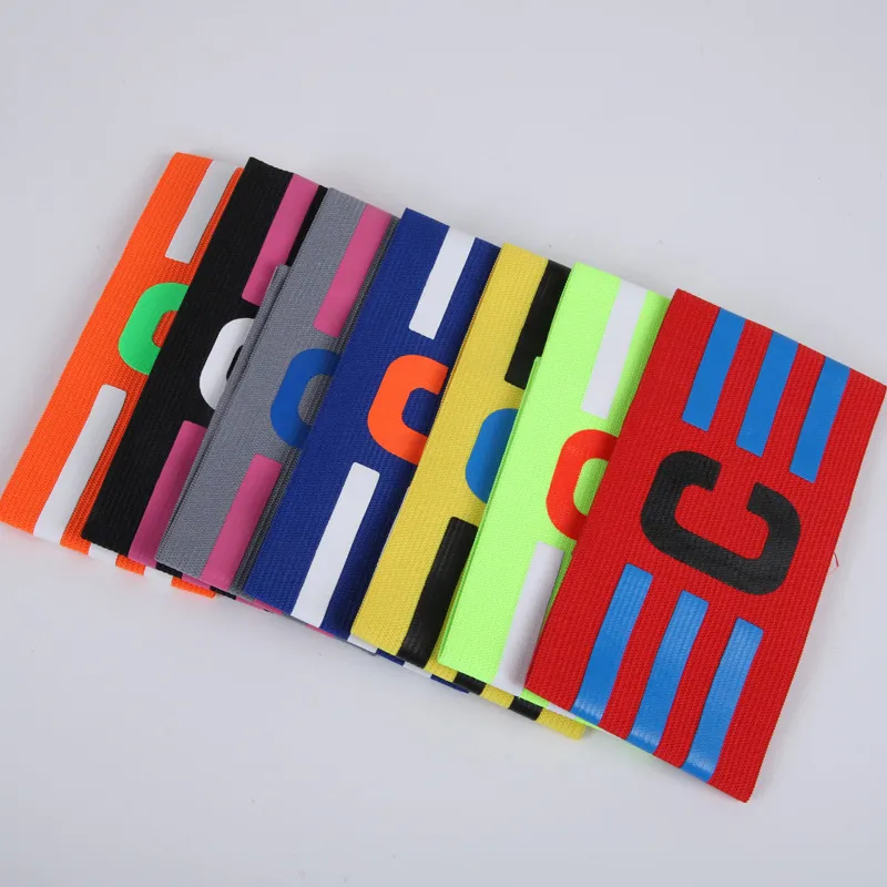 Football Captain Armband - Wholesale Team Sports Armband, Adjustable C Armband for Football Games, Durable and Comfortable Football Equipment for Players showcase 2